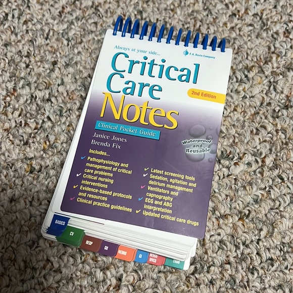 Critical Care Notes Pocket Guide 2nd Edition - Picture 2 of 3